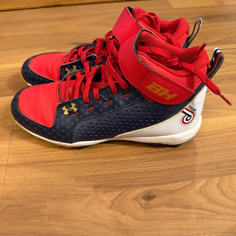 Kids Under Armour Bryce Harper Baseball Cleats